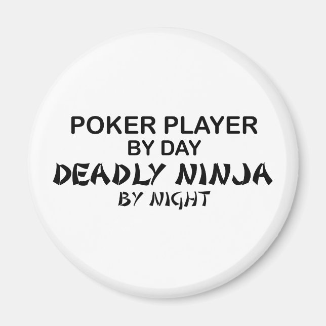Poker Deadly Ninja by Night Magnet (Framsidan)