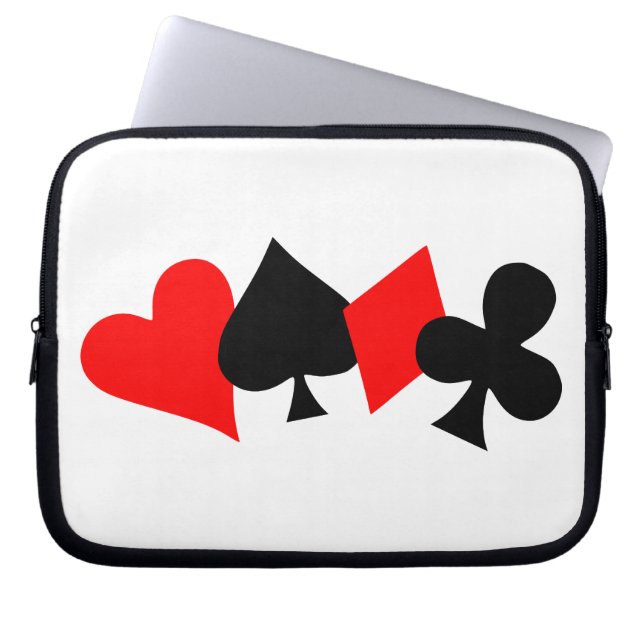 Poker Electronics Bag Laptop Fodral (Framsidan)