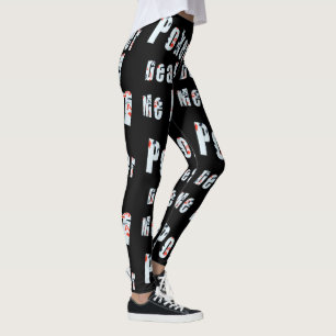 Poker Ess ger mig i Logotyp, Dam Leggings