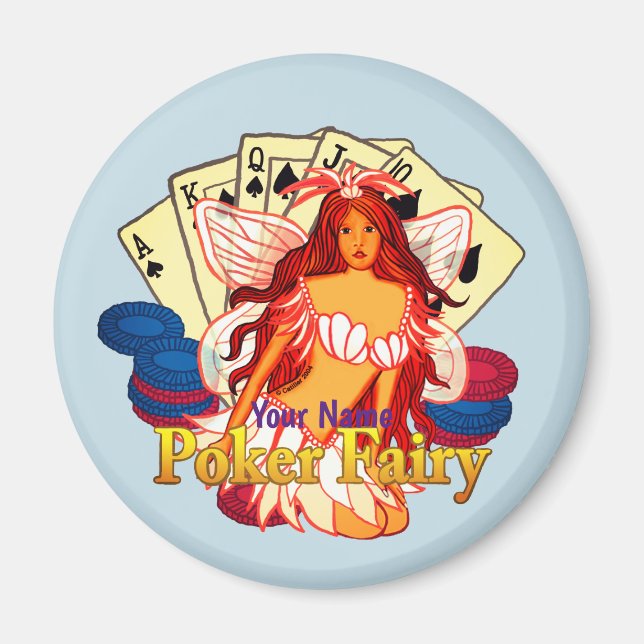 Poker Fairy Magnet (Framsidan)