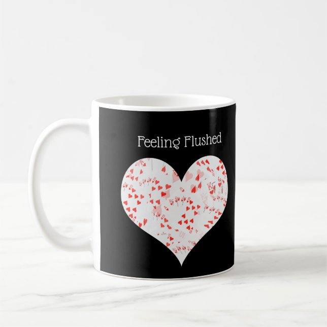 Poker Feeling Flushed. Kaffemugg (Vänster)