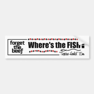 Poker Fish bildekal