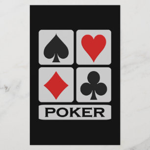 Poker-flygare - anpassa! flygblad
