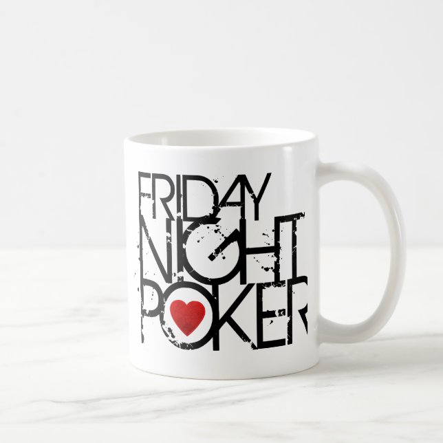Poker för fredagnatt kaffemugg (Höger)