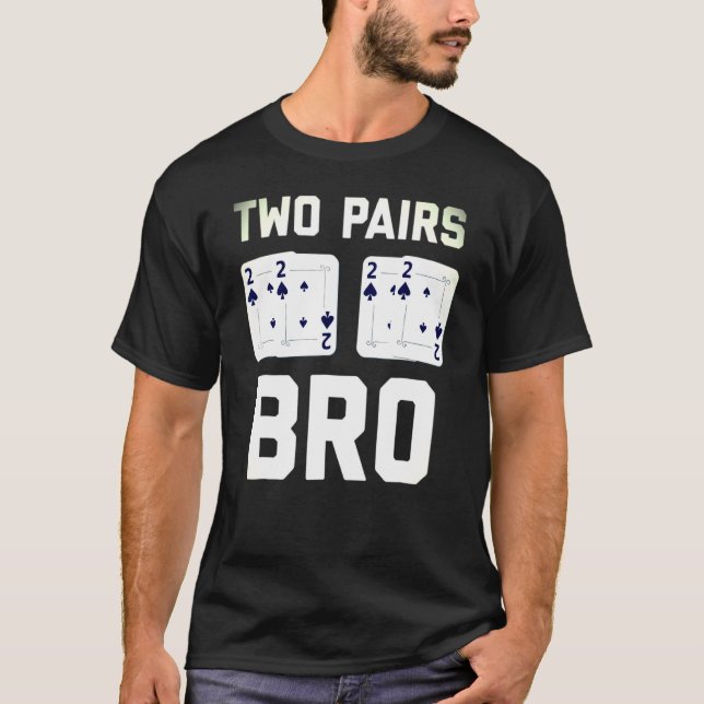 Poker För manar Texas - spärrkortsspelare T Shirt (Framsida)