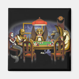 Poker för uppspelning av mytiska föreställningar magnet