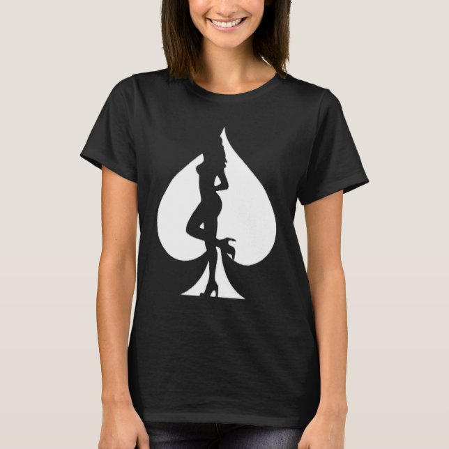 Poker för vuxna t shirt (Framsida)