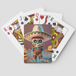 Poker game (cards) day of the dead casinokort