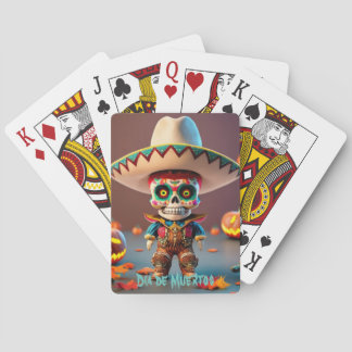Poker game (cards) day of the dead casinokort