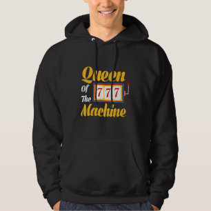 Poker Game Casino Queen Costume för spel Hoodie
