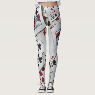 Poker Games Queen Kung Leggings