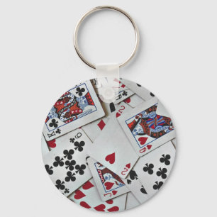 Poker Games Queen Kung Nyckelring
