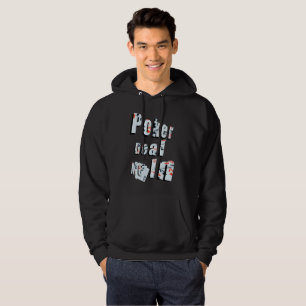 Poker, ge mig i Logotyp, Manar Black Hoodie