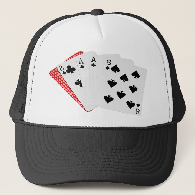 Poker Händer - Dead Man's Hand Keps (Framsida)