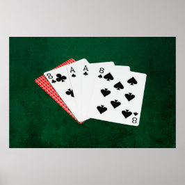 Poker Händer - Dead Man's Hand Poster