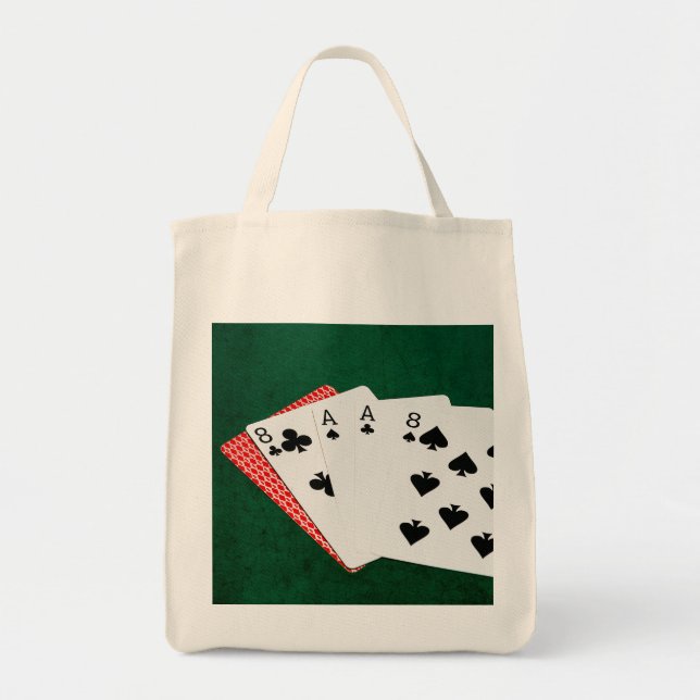 Poker Händer - Dead Man's Hand Tygkasse (Framsidan)
