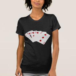 Poker Händer - Flush - Diamonds Kostym T-shirt