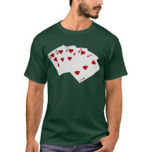 Poker Händer - Flush - Hearts Kostym