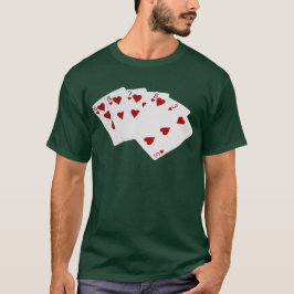 Poker Händer - Flush - Hearts Kostym Tröja