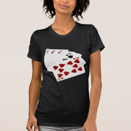Poker Händer - Fullt House - Ace och Ten T-shirt