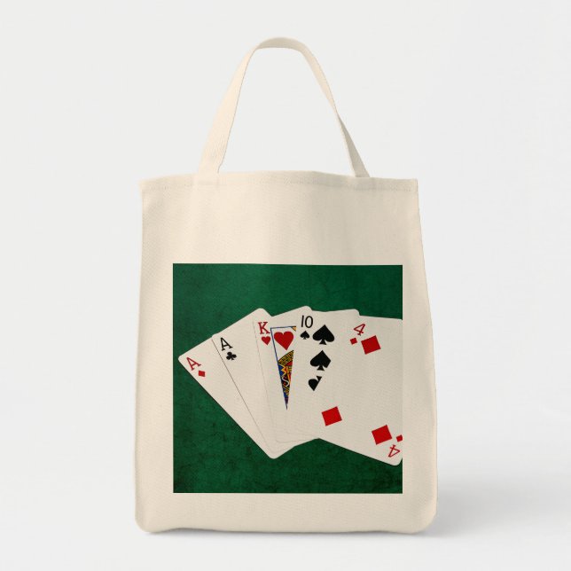 Poker Händer - One Pair - Ace Tygkasse (Framsidan)