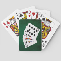 Poker Händer - Rakt - Ace to Ten