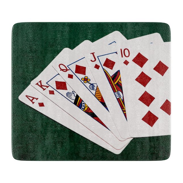 Poker Händer - Royal -  - Diamanter Kostym (Framsidan)
