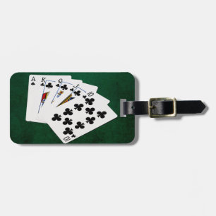 Poker Händer - Royal Flush - Klubb Kostym Bagagebricka
