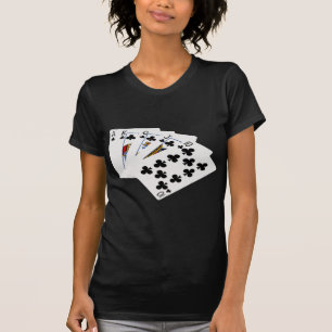 Poker Händer - Royal Flush - Klubb Kostym Tröja