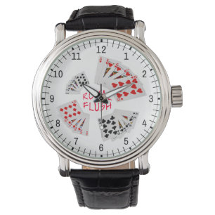 Poker Händer - Royal - tömning Armbandsur