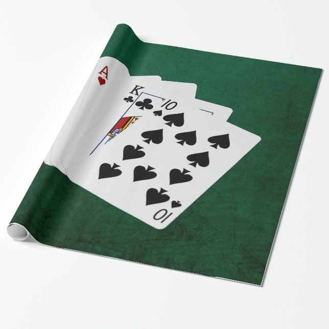Poker Händer - tre av ett slag - Ace Presentpapper (Utrullad)