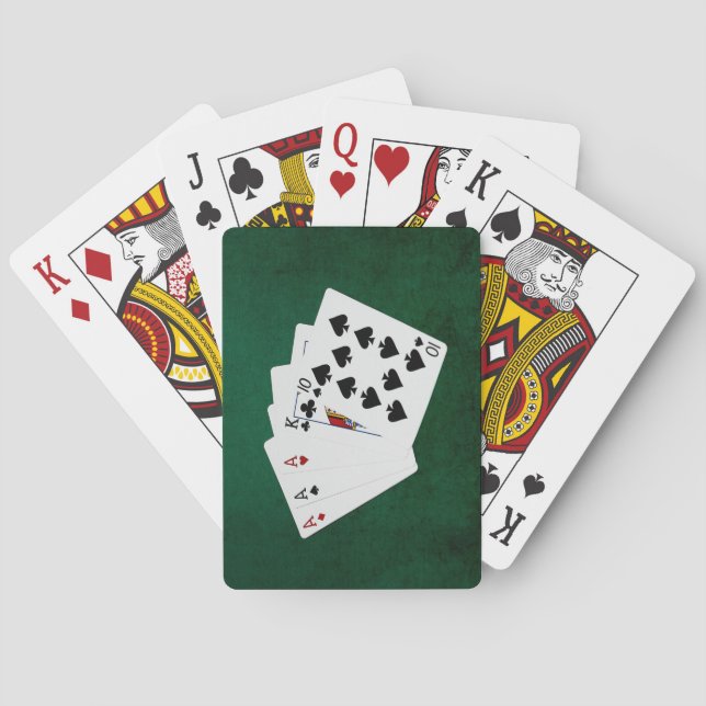 Poker Händer - tre av ett slag - Ace Spelkort (Baksidan)