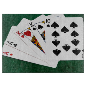 Poker Händer - två par - Ace, Kung