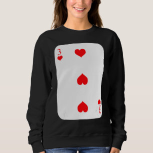 Poker Heart 3-kort T Shirt