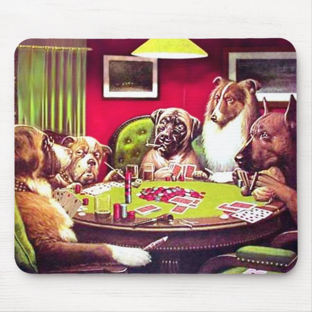 POKER HUNDAR: EN FET BLUFF MUSMATTA (Framsidan)