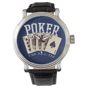 Poker Im allt in Armbandsur
