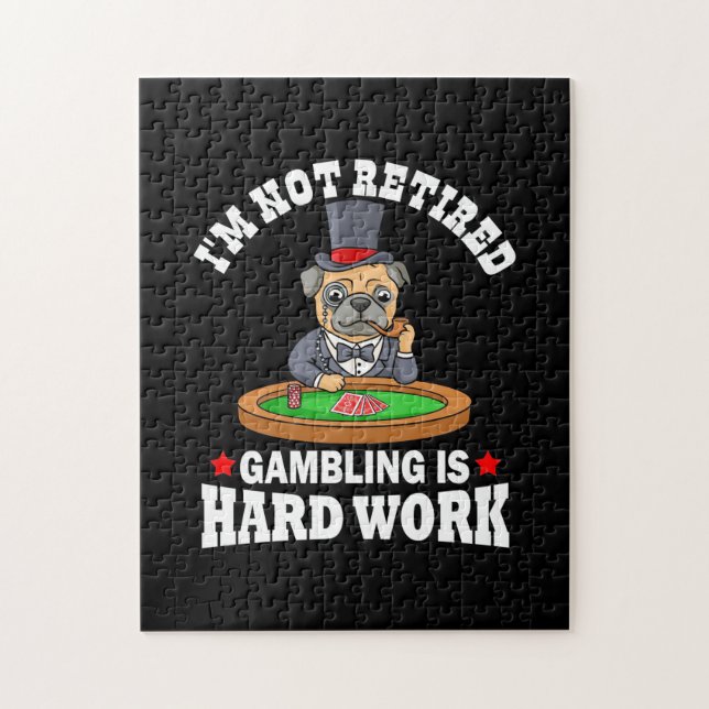 Poker, jag är inte trött pussel (Vertikal)