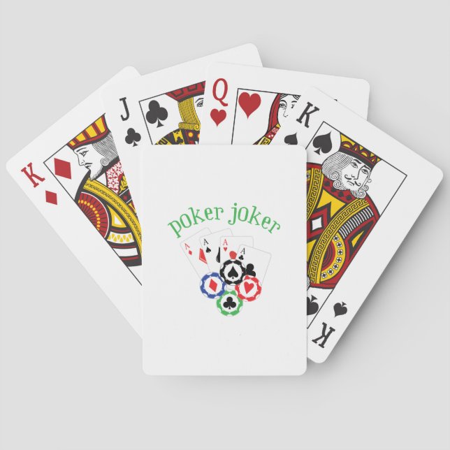 Poker Joker Casinokort (Baksidan)