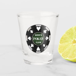 Poker Klubb Black Poker Chip w Spela upp Kostym