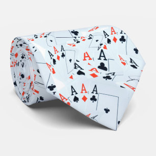 Poker-kort Ess Mönster Slips