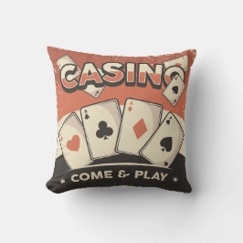 Poker-kort för fars dag-gåva kudde