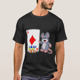 Poker-kort för muspekaren Poker chip T Shirt