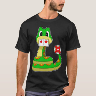 Poker-kort för ögonblicksbild t shirt