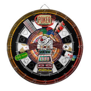 Poker Life Spelare hela Dart Board Darttavla