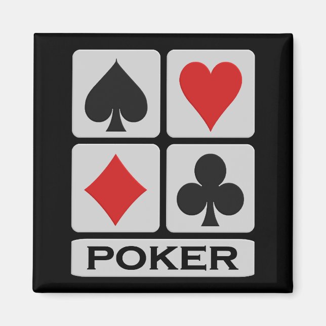 Poker magnet (Framsidan)