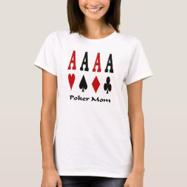 Poker Mamma 4 Aces Baby Doll Tee