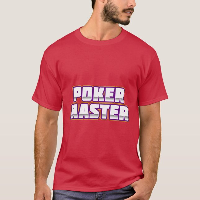 Poker Master T Shirt (Framsida)