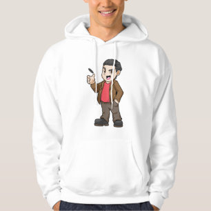 Poker med vänner hoodie
