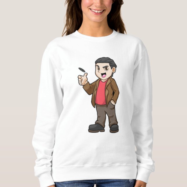 Poker med vänner t shirt (Framsida)