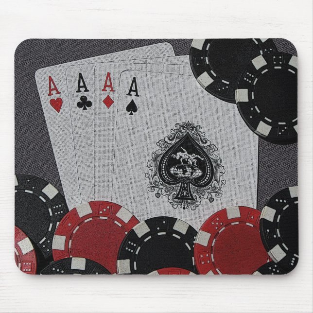 Poker Mousepad Musmatta (Framsidan)